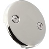 image:imageKingston Brass DTT107 Bathtub Overflow Plate Brushed Brass 3316 Inch DiameterPolished Nickel
