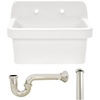 White/Polished Nickel