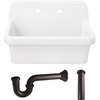 White/Oil Rubbed Bronze