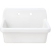 image:imageKingston Brass GPKWS301918 Doriteal 30 Ceramic Wall Mount Utility Sink Glossy White