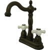 image:imageKingston Brass KB1493PX Bar Faucet without PopUp Rod Antique BrassOil Rubbed Bronze