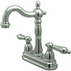 image:imageKingston Brass KB1495AL Bar Faucet 434 in Spout Reach OilRubbed BronzePolished Chrome