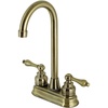 image:imageKingston Brass KB493AL Victorian Bar Faucet Antique Brass 1094 x 638 x 238Antique Brass