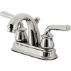 image:imageKingston Brass KB5613RXL Restoration 4Inch Centerset Bathroom Faucet with PopUp Drain Antique BrassPolished Nickel