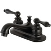 image:imageKingston Brass KB608AL Restoration 4Inch Centerset Lavatory Faucet Brushed NickelMatte Black