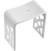 image:imageKingston Brass KBSSA17916 Descanso Solid Surface Bathroom Stool Matte White