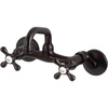 image:imageKingston Brass KS212SB Kingston TwoHandle 2Hole Wall Mount Bar Faucet in Brushed BrassOil Rubbed Bronze