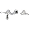 image:imageKingston Brass KS3125AL Vintage 2Handle Wall Mount Bathroom Faucet Oil Rubbed BronzePolished Chrome