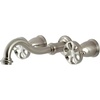 image:imageKingston Brass KS3128RX Belknap TwoHandle Wall Mount Bathroom Faucet Brushed NickelBrushed Nickel