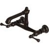 image:imageKingston Brass KS7245BL Wall Mount Bathroom Faucet Oil Rubbed BronzeOil Rubbed Bronze