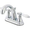 image:imageKingston Brass KS7611BPL 4 in Centerset Bathroom Faucet Polished ChromePolished Chrome