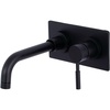 image:imageKingston Brass KS8115DL SingleHandle Wall Mount Bathroom Faucet Oil Rubbed BronzeMatte Black