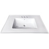image:imageKingston Brass LBT25227W34 Continental Vanity Sink Top White 2519 x 2206 x 6 1 countWhite