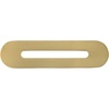 image:imageKingston Brass TC4028 Made to Match Bathtub Overflow Hole Cover Brushed NickelBrushed Brass