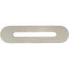 image:imageKingston Brass TC4028 Made to Match Bathtub Overflow Hole Cover Brushed NickelPolished Nickel