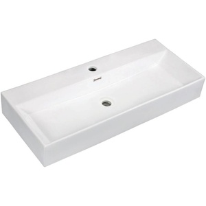 image:imageFauceture EV3916 Camilla 39Inch x 16Inch Rectangular Vessel Sink White3938 x 16916 x 51116