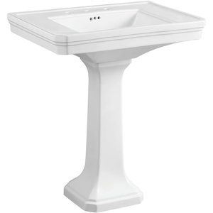 image:imageFauceture VPB3248 Imperial Wall Mount Pedestal Sink WhiteVPB4308