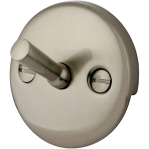 image:imageKingston Brass DTL102 Overflow Plate for Trip Lever Drain Polished Brass 319 x 319 x 206Brushed Nickel