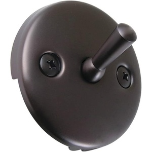 image:imageKingston Brass DTL102 Overflow Plate for Trip Lever Drain Polished Brass 319 x 319 x 206Oil Rubbed Bronze