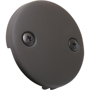 image:imageKingston Brass DTT107 Bathtub Overflow Plate Brushed Brass 3316 Inch DiameterOil Rubbed Bronze