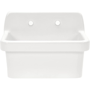 image:imageKingston Brass GPKWS241917 Doriteal 24 Ceramic Wall Mount Utility Sink Glossy White
