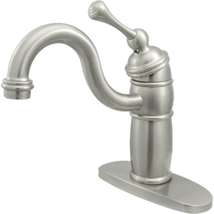 image:imageKingston Brass KB1487BL Vintage Bar Faucet Brushed Brass 625 x 644 x 919Brushed Nickel