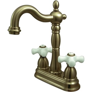 image:imageKingston Brass KB1493PX Bar Faucet without PopUp Rod Antique BrassAntique Brass