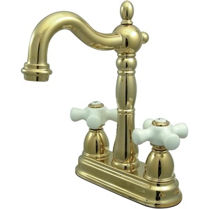 image:imageKingston Brass KB1493PX Bar Faucet without PopUp Rod Antique BrassPolished Brass