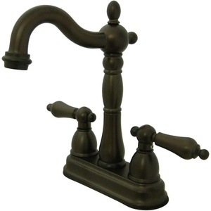 image:imageKingston Brass KB1495AL Bar Faucet 434 in Spout Reach OilRubbed BronzeOil Rubbed Bronze
