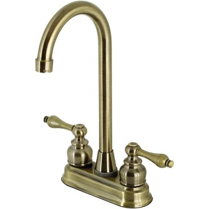 image:imageKingston Brass KB493AL Victorian Bar Faucet Antique Brass 1094 x 638 x 238Antique Brass