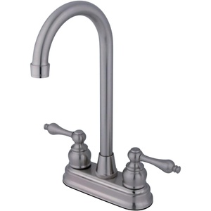 image:imageKingston Brass KB493AL Victorian Bar Faucet Antique Brass 1094 x 638 x 238Brushed Nickel