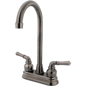 image:imageKingston Brass KB496 Magellan Bar Faucet Antique Copper 275 x 275 x 213Black Stainless