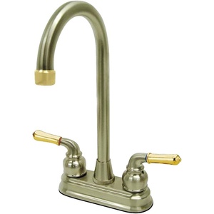image:imageKingston Brass KB496 Magellan Bar Faucet Antique Copper 275 x 275 x 213Brushed NickelPolished Brass
