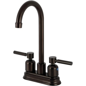 image:imageKingston Brass KB8490DL Concord TwoHandle 2Hole Deck Mount Bar Faucet in Matte BlackOil Rubbed Bronze