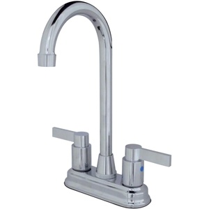 image:imageKingston Brass KB8491NDL NuvoFusion 4 Centerset Bar Faucet Polished ChromePolished Chrome
