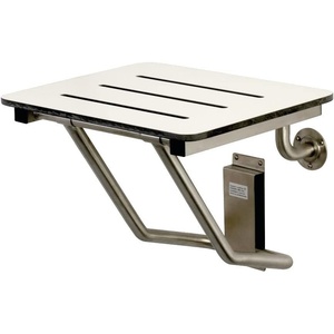 image:imageKingston Brass KBSS1816 AdascapeShowerSeat Brushed Stainless SteelBrushed Stainless Steel