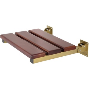 image:imageKingston Brass KBSS1916CP Chaise Shower Seat Polished Stainless SteelBrushed Brass