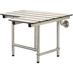 image:imageKingston Brass KBSS2821P Adascape Shower Seat Brushed Stainless SteelBrushed Stainless Steel