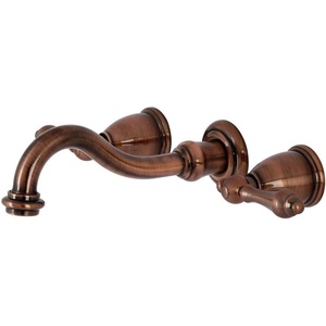 image:imageKingston Brass KS3125AL Vintage 2Handle Wall Mount Bathroom Faucet Oil Rubbed BronzeAntique Copper