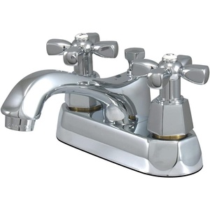 image:imageKingston Brass KS4261HX Homestead 4Inch Centerset Lavatory Faucet with PopUp Polished ChromePolished Chrome