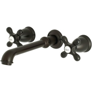 image:imageKingston Brass KS7125AX English Country TwoHandle Wall Mount Bathroom Faucet Oil Rubbed BronzeOil Rubbed Bronze