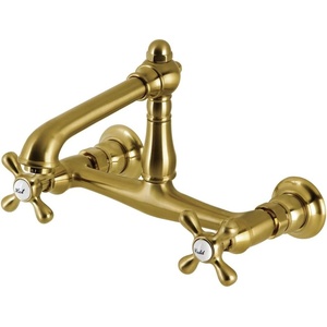 image:imageKingston Brass KS7247AX English Country Bathroom Faucet Brushed Brass 1031 x 506 x 231Brushed Brass