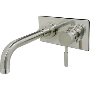image:imageKingston Brass KS8115DL SingleHandle Wall Mount Bathroom Faucet Oil Rubbed BronzeBrushed Nickel