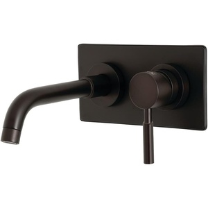 image:imageKingston Brass KS8115DL SingleHandle Wall Mount Bathroom Faucet Oil Rubbed BronzeOil Rubbed Bronze
