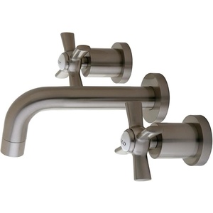 image:imageKingston Brass KS8120ZX Millennium Bathroom Faucet Matte Black 8 x 275 x 225Brushed Nickel
