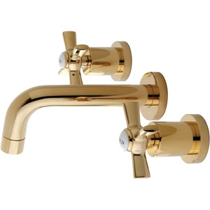 image:imageKingston Brass KS8120ZX Millennium Bathroom Faucet Matte Black 8 x 275 x 225Polished Brass