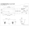 image:imageAqua Eden VCTQND6732NLW 67Inch Cast Iron Double Ended Clawfoot Tub No Faucet Drillings WhiteWhite
