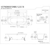 image:imageKingston Brass Aqua Eden VCTND663013NB8 Cast Iron Double Ended Clawfoot Bathtub with Brushed Nickel Feet without FaucetDrillings 66Inch WhiteBrushed Nickel