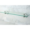 image:imageKingston Brass BA1119PB Victorian Glass Shelf Polished BrassBrushed Nickel