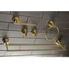 image:imageKingston Brass BAH8213478SB Concord 5Piece Bathroom Accessory Sets Brushed BrassPolished Brass